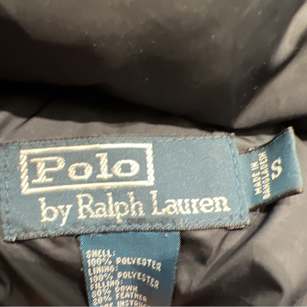 Ralph Lauren men’s small down puffer jacket